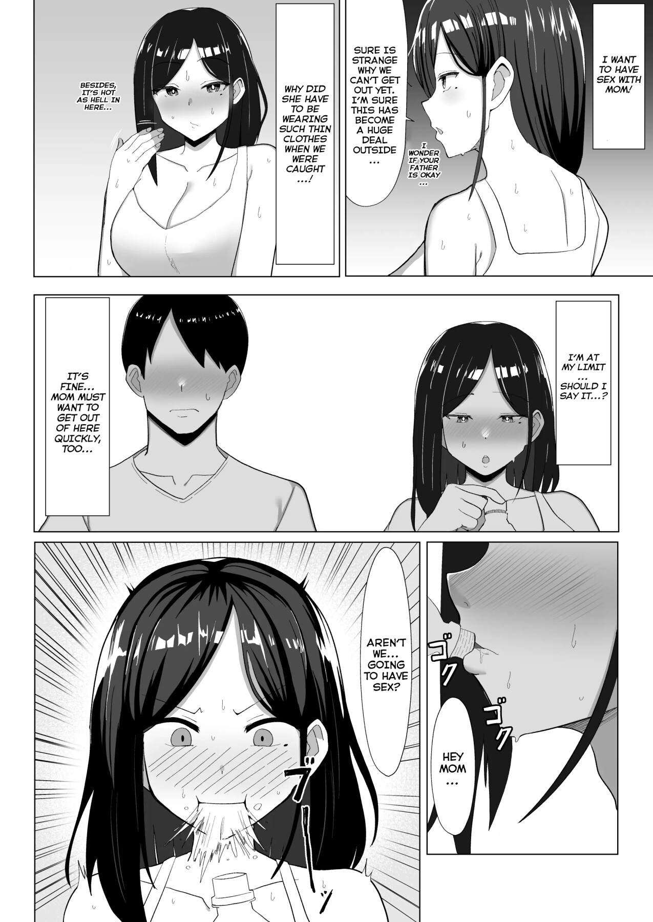 Hentai Manga Comic-A Room I Can't Leave Without Having Incestuous Sex With My Mom: My Nagging Mother and Rebellious Me-Read-15